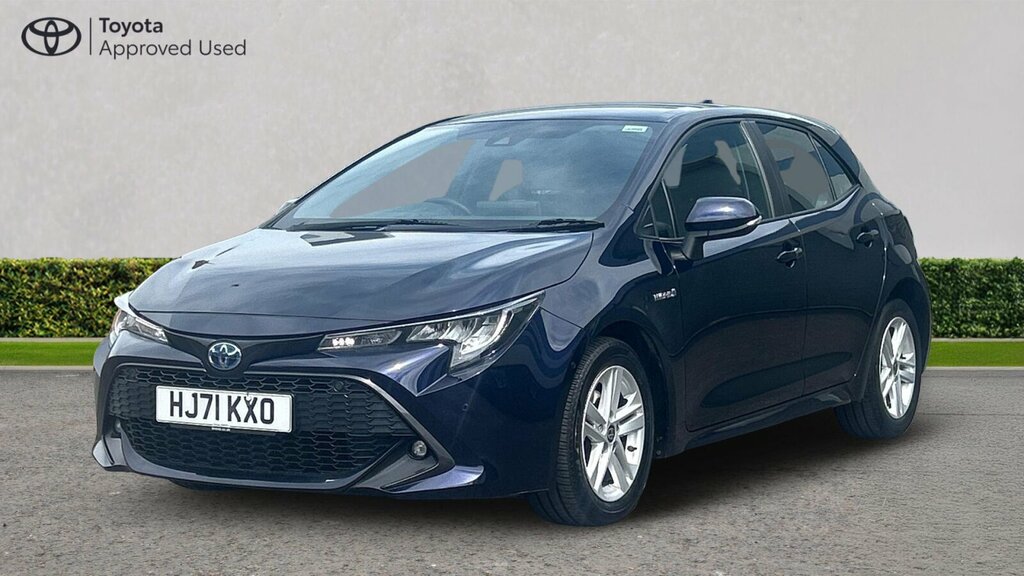 Toyota Corolla 1.8 Vvt-h Icon Tech Cvt Euro 6 Ss Blue #3