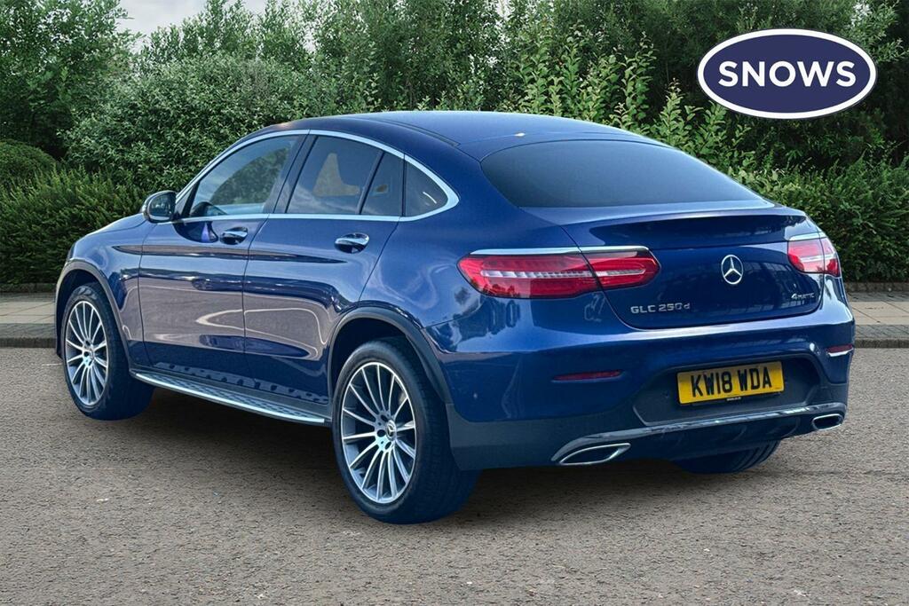 Mercedes-Benz GLC Class 2.1 Glc250d Amg Line Premium Plus Coupe G-tronic Blue #3
