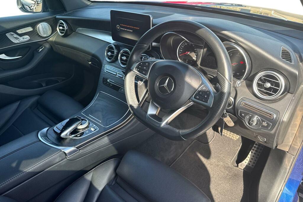 Mercedes-Benz GLC Class 2.1 Glc250d Amg Line Premium Plus Coupe G-tronic Blue #6
