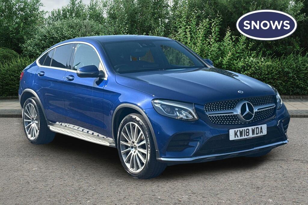 Mercedes-Benz GLC Class 2.1 Glc250d Amg Line Premium Plus Coupe G-tronic Blue