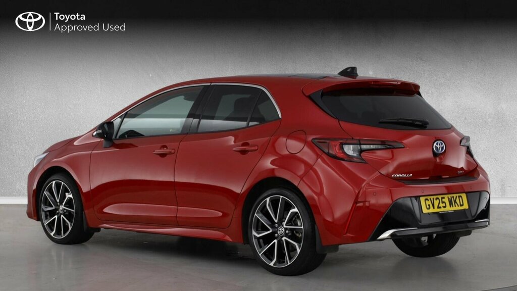 Toyota Corolla 1.8 Vvt-h Excel Cvt Euro 6 Ss Red #5