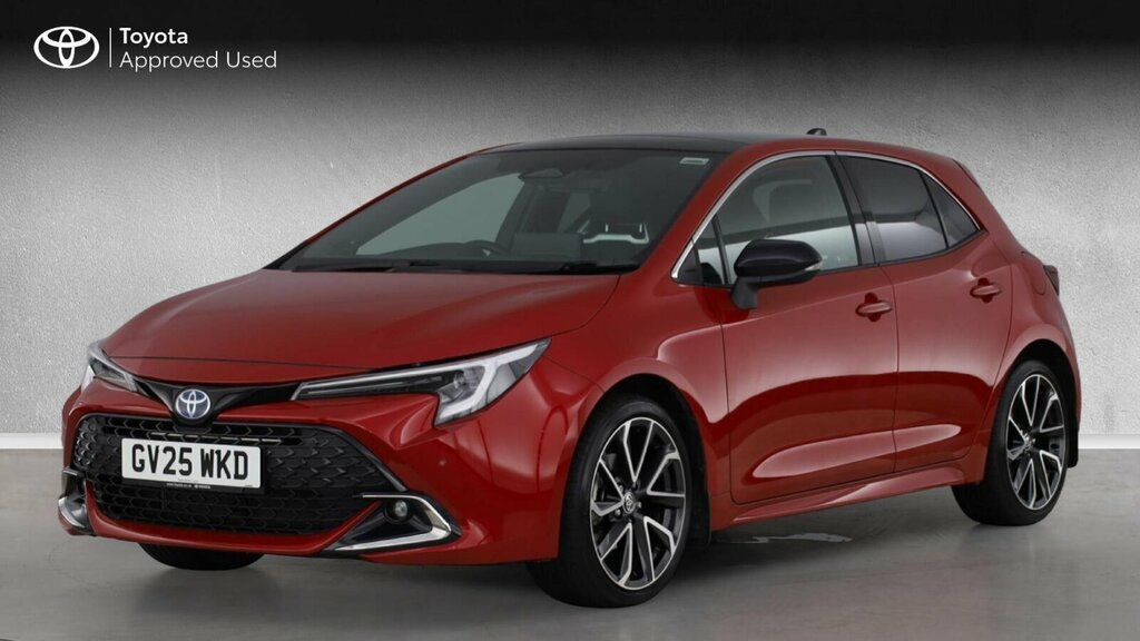 Toyota Corolla 1.8 Vvt-h Excel Cvt Euro 6 Ss Red #3