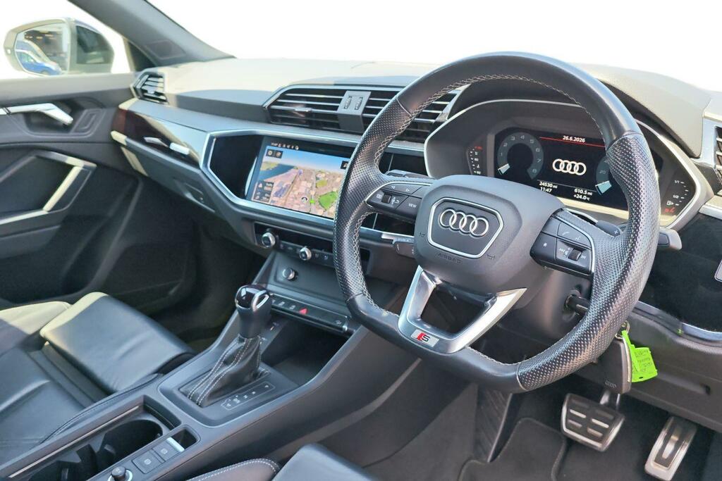 Audi Q3 1.5 Tfsi Cod 35 Black Edition Sportback S Tronic E White #6