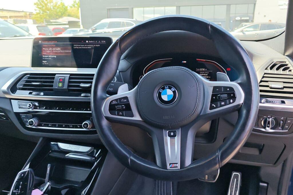 BMW X3 2.0 Xdrive30e M Sport 288 Bhp Black #15