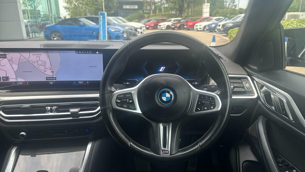 BMW i4 I4 M50 Black #5