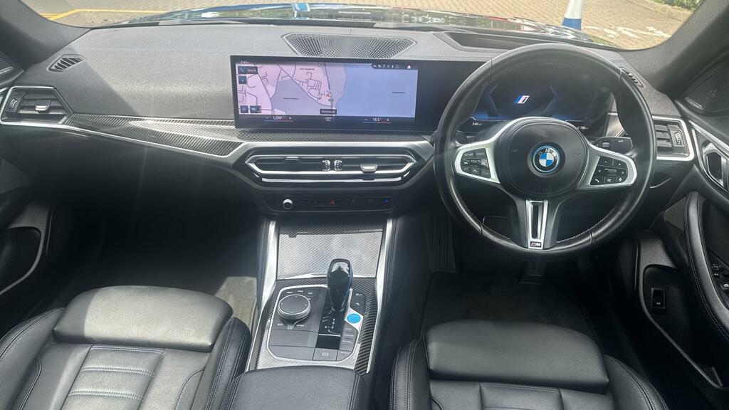 BMW i4 I4 M50 Black #4