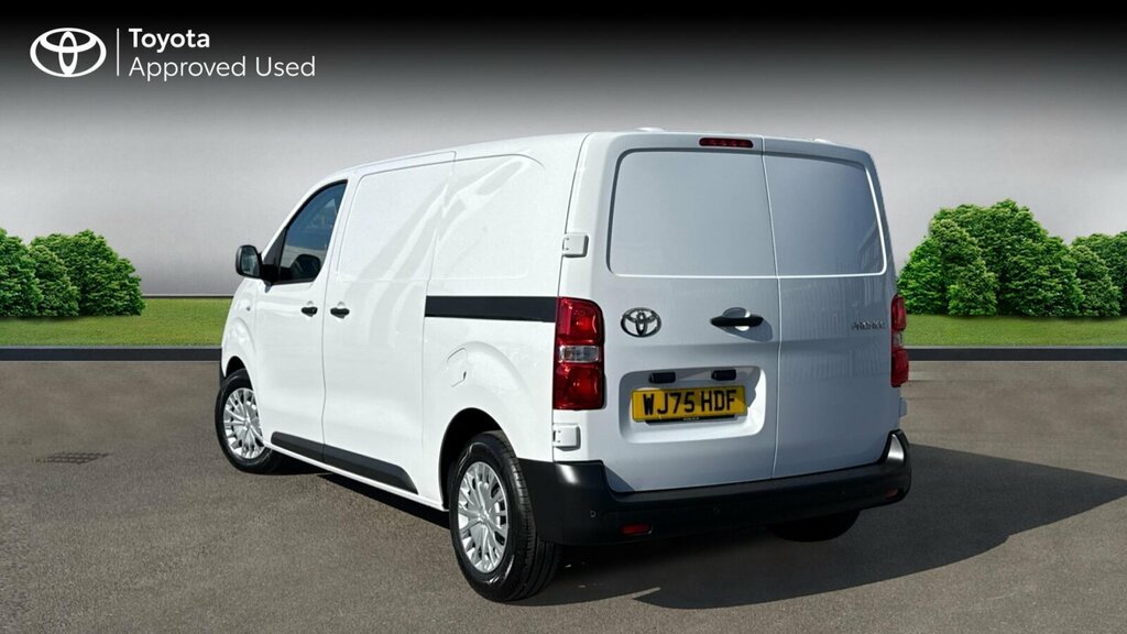 Toyota PROACE 1.5D Icon Medium Panel Van 6Dr Mwb E WJ75HDF White #6