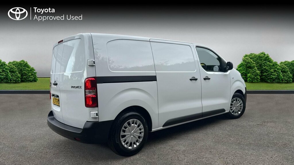 Toyota PROACE 1.5D Icon Medium Panel Van 6Dr Mwb E WJ75HDF White #4