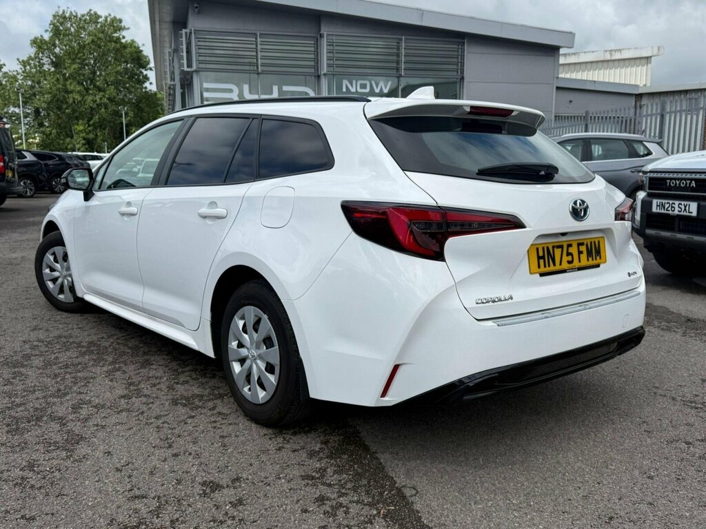 Toyota Corolla 1.8 Vvt-h Cvt Euro 6 Ss White #4