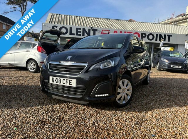 Peugeot 108 2018 1.0 Active Hatchback Euro 6 Black