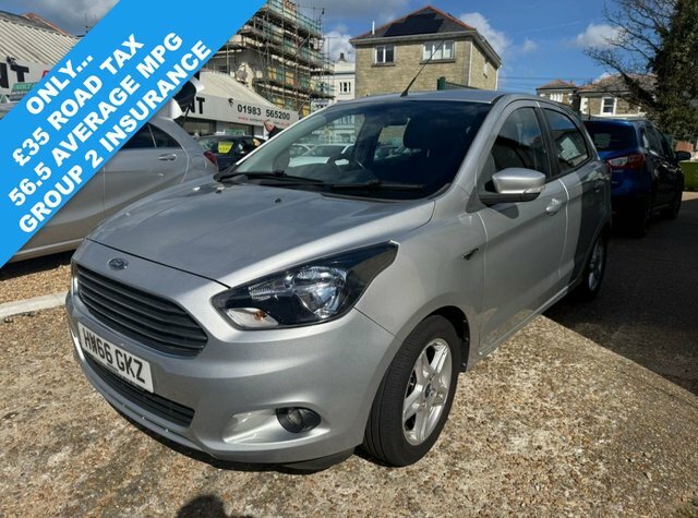 Ford KA+ 2016 1.2 Ti-vct Zetec Hatchback HW66GKZ Silver