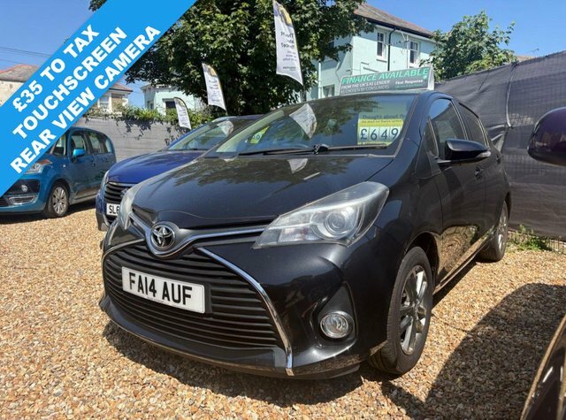Toyota Yaris 2014 1.33 Dual Vvt-i Icon Hatchback Man Black