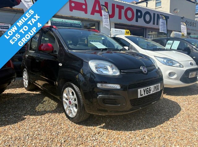 Fiat Panda 2016 1.2 Easy Hatchback Euro 6 Black