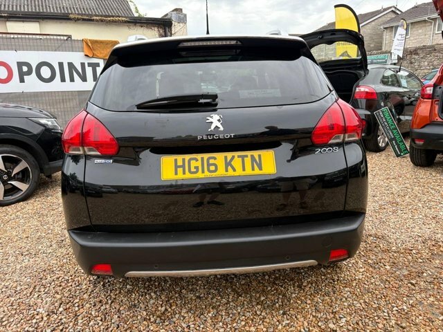 Peugeot 2008 2016 1.6 Bluehdi Feline Suv Euro HG16KTN Black #4
