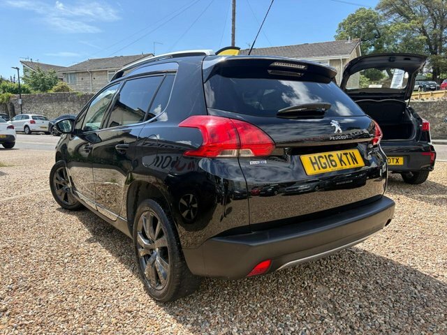 Peugeot 2008 2016 1.6 Bluehdi Feline Suv Euro HG16KTN Black #5