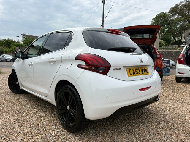Peugeot 208 2016 1.6 Bluehdi Gt Line Hatchback Manu CA53WYN White #4