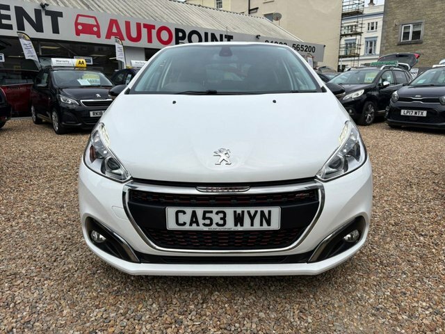 Peugeot 208 2016 1.6 Bluehdi Gt Line Hatchback Manu CA53WYN White #2