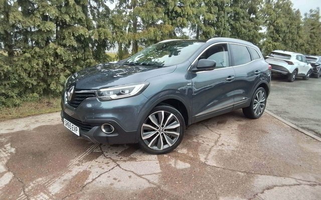 Renault Kadjar 2015 1.5 Dci Signature Nav Suv Grey #2