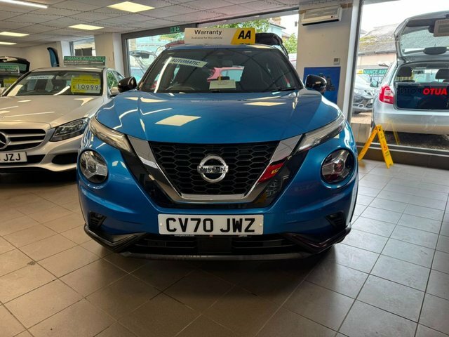 Nissan Juke 2020 1.0 Dig-t N-connecta Suv Dct CV70JWZ Blue #2