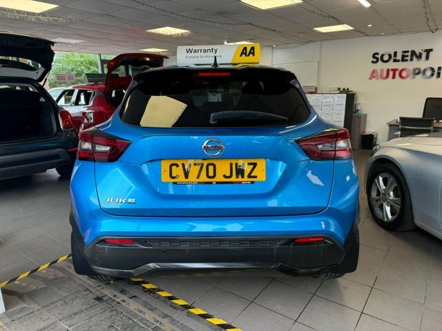Nissan Juke 2020 1.0 Dig-t N-connecta Suv Dct CV70JWZ Blue #5