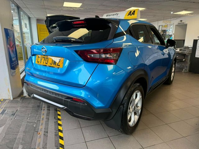 Nissan Juke 2020 1.0 Dig-t N-connecta Suv Dct CV70JWZ Blue #4