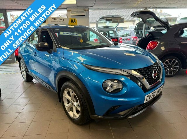 Nissan Juke 2020 1.0 Dig-t N-connecta Suv Dct CV70JWZ Blue