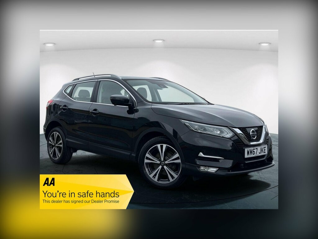 Nissan Qashqai 1.5 Dci Tekna Euro 6 Ss WM67JKE Black