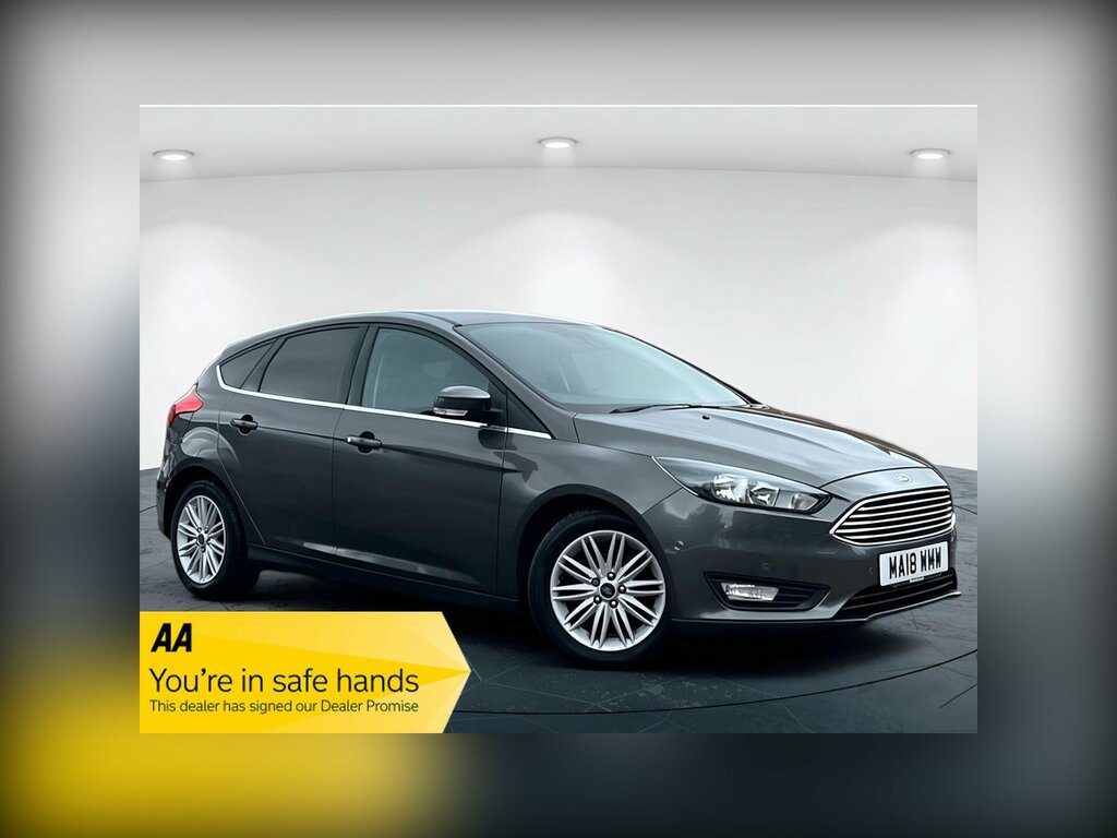 Ford Focus 1.5 Tdci Zetec Edition Powershift Euro 6 Ss MA18WMW Grey