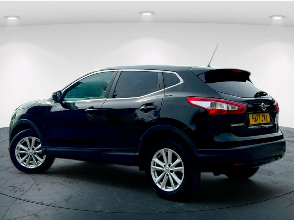Nissan Qashqai 1.5 Dci Acenta 2Wd Euro 6 Ss HK17JWX Black #5