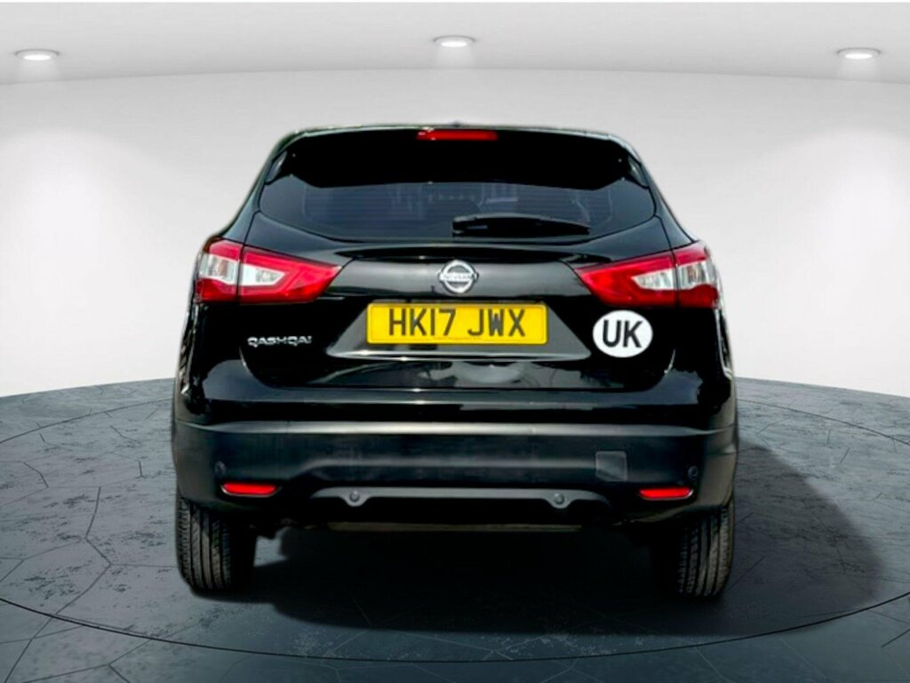 Nissan Qashqai 1.5 Dci Acenta 2Wd Euro 6 Ss HK17JWX Black #4