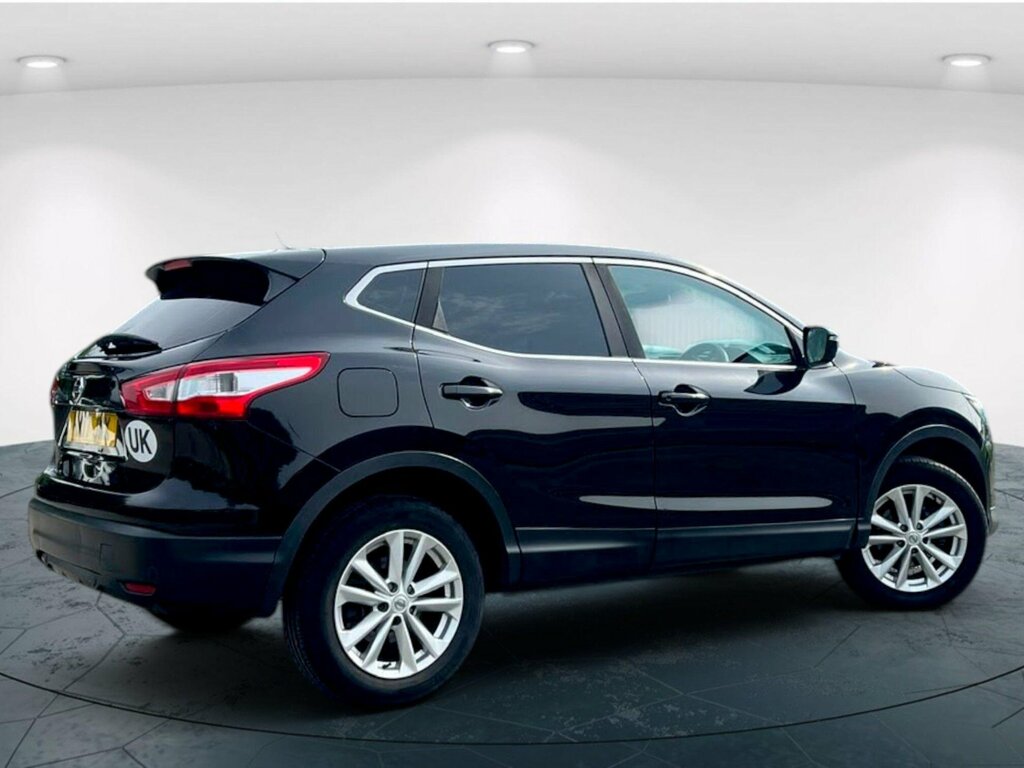 Nissan Qashqai 1.5 Dci Acenta 2Wd Euro 6 Ss HK17JWX Black #3