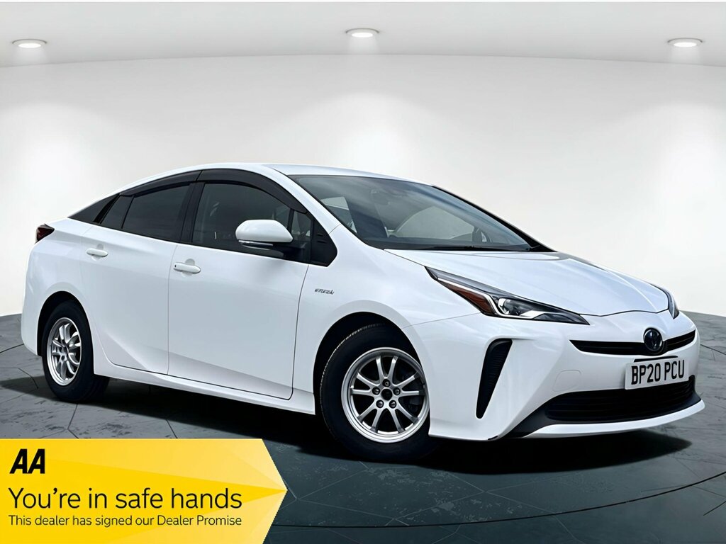 Toyota Prius 1.8 Vvti Excel Euro 6 Ss Cvt White