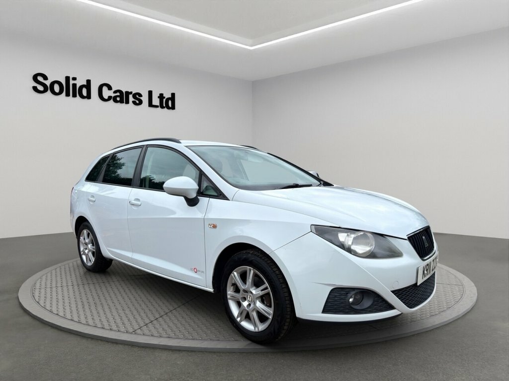Seat Ibiza Estate White #2