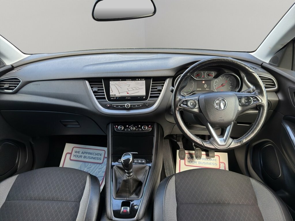Vauxhall Grandland X 1.2L Sport Nav SC68PVV Grey #3