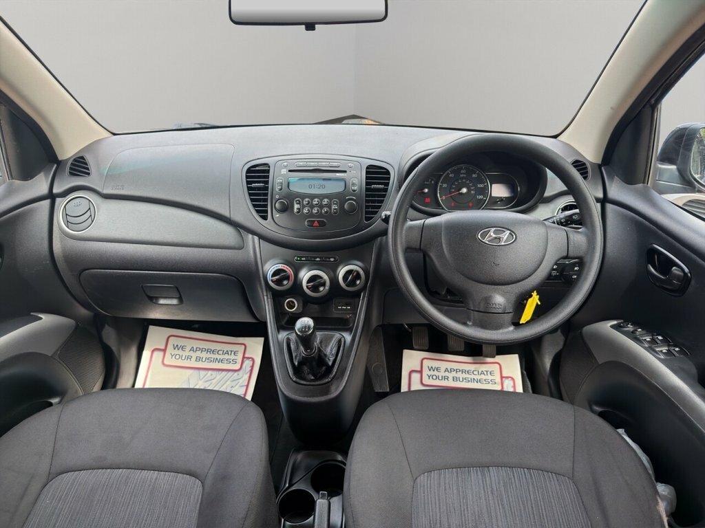 Hyundai I10 Hatchback Black #3