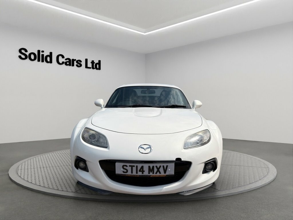 Mazda MX-5 Convertible White #2