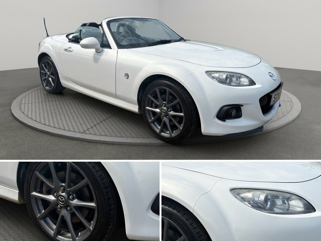 Mazda MX-5 Convertible White