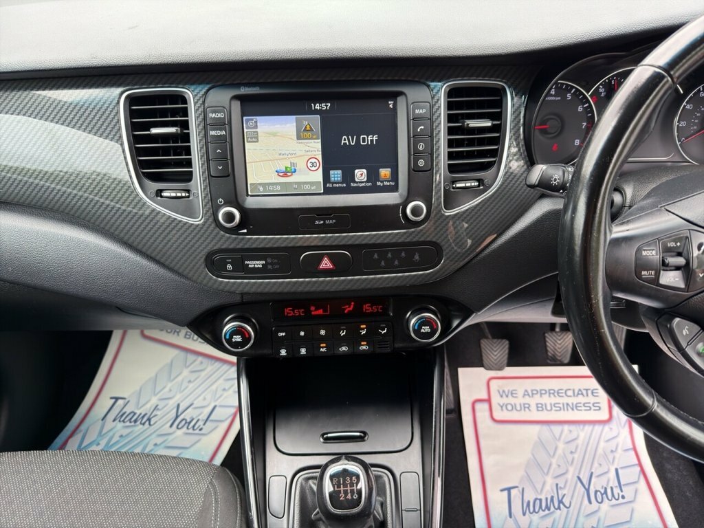 Kia Carens 1.6 Gdi 2 Euro 6 Ss White #15