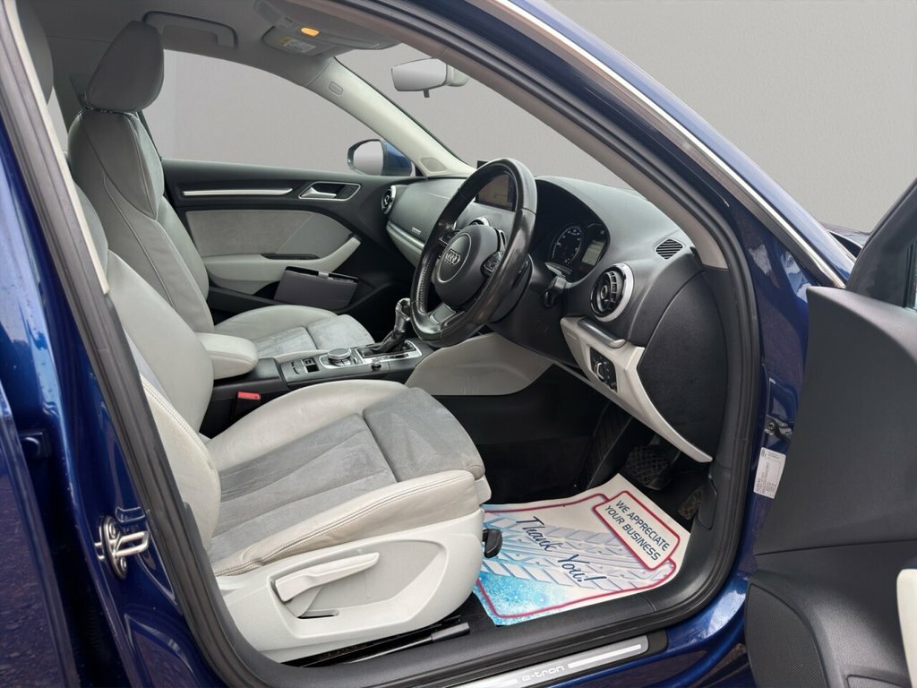 Audi A3 2.0 Tdi Sport S Tronic Euro 6 Ss White #15