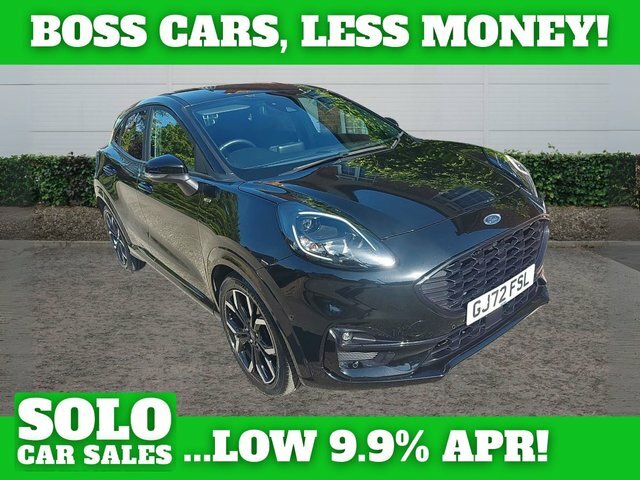 Ford Puma 1.0T Ecoboost Mhev St-line X Suv Hybrid Black