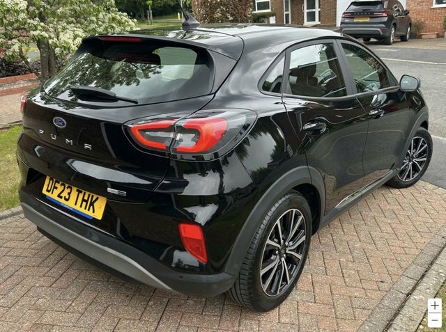 Ford Puma 1.0T Ecoboost Mhev Titanium Suv Hybrid DF23THK Black #6