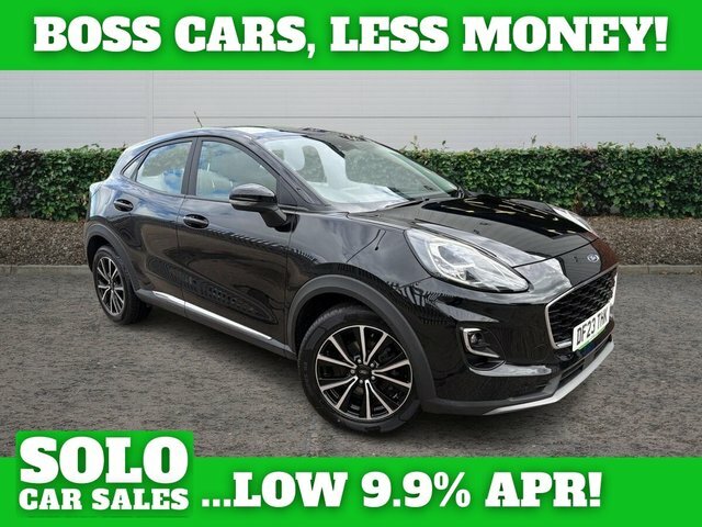 Ford Puma 1.0T Ecoboost Mhev Titanium Suv Hybrid Black