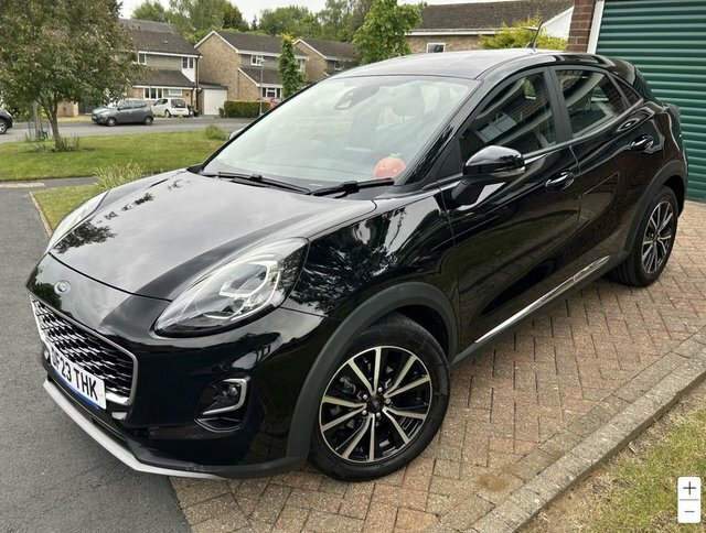 Ford Puma 1.0T Ecoboost Mhev Titanium Suv Hybrid DF23THK Black #4