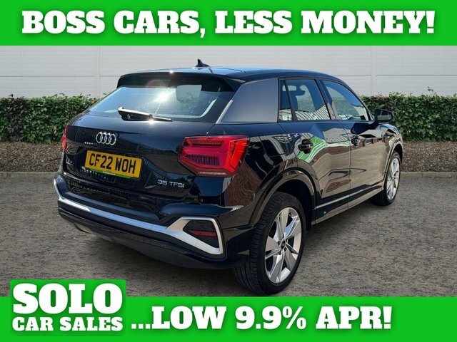 Audi Q2 1.5 Tfsi Cod 35 S Line Suv Euro CF22WOH Black #3