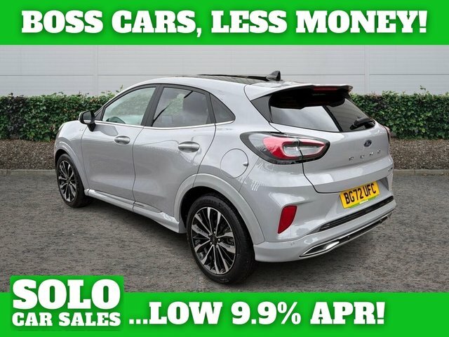 Ford Puma 1.0T Ecoboost Mhev St-line Vignale Suv BG72UFC Grey #6