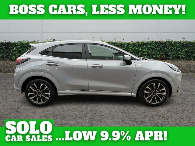 Ford Puma 1.0T Ecoboost Mhev St-line Vignale Suv BG72UFC Grey #2