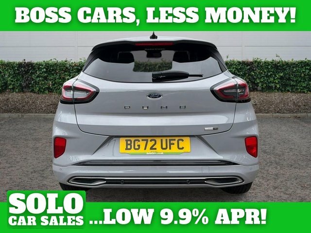 Ford Puma 1.0T Ecoboost Mhev St-line Vignale Suv BG72UFC Grey #4