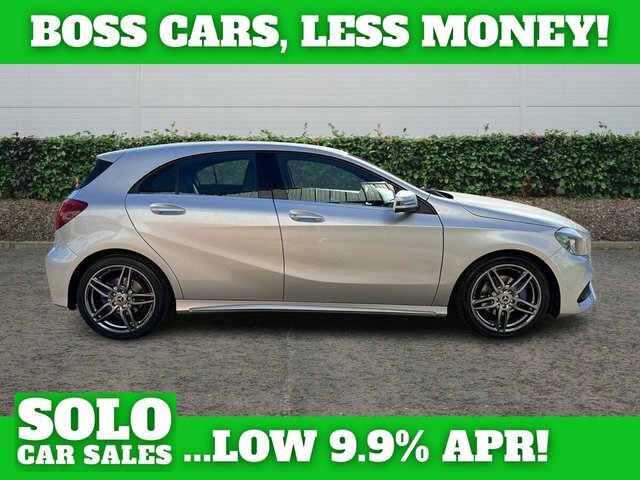 Mercedes-Benz A Class 1.5 A180d Amg Line Hatchback Eur Silver #2