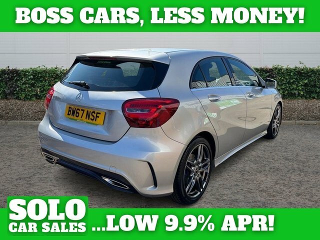 Mercedes-Benz A Class 1.5 A180d Amg Line Hatchback Eur Silver #3