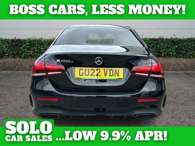 Mercedes-Benz A Class 1.3 A250e 15.6Kwh Amg Line Edition Executive Sal GU22VDN Black #4